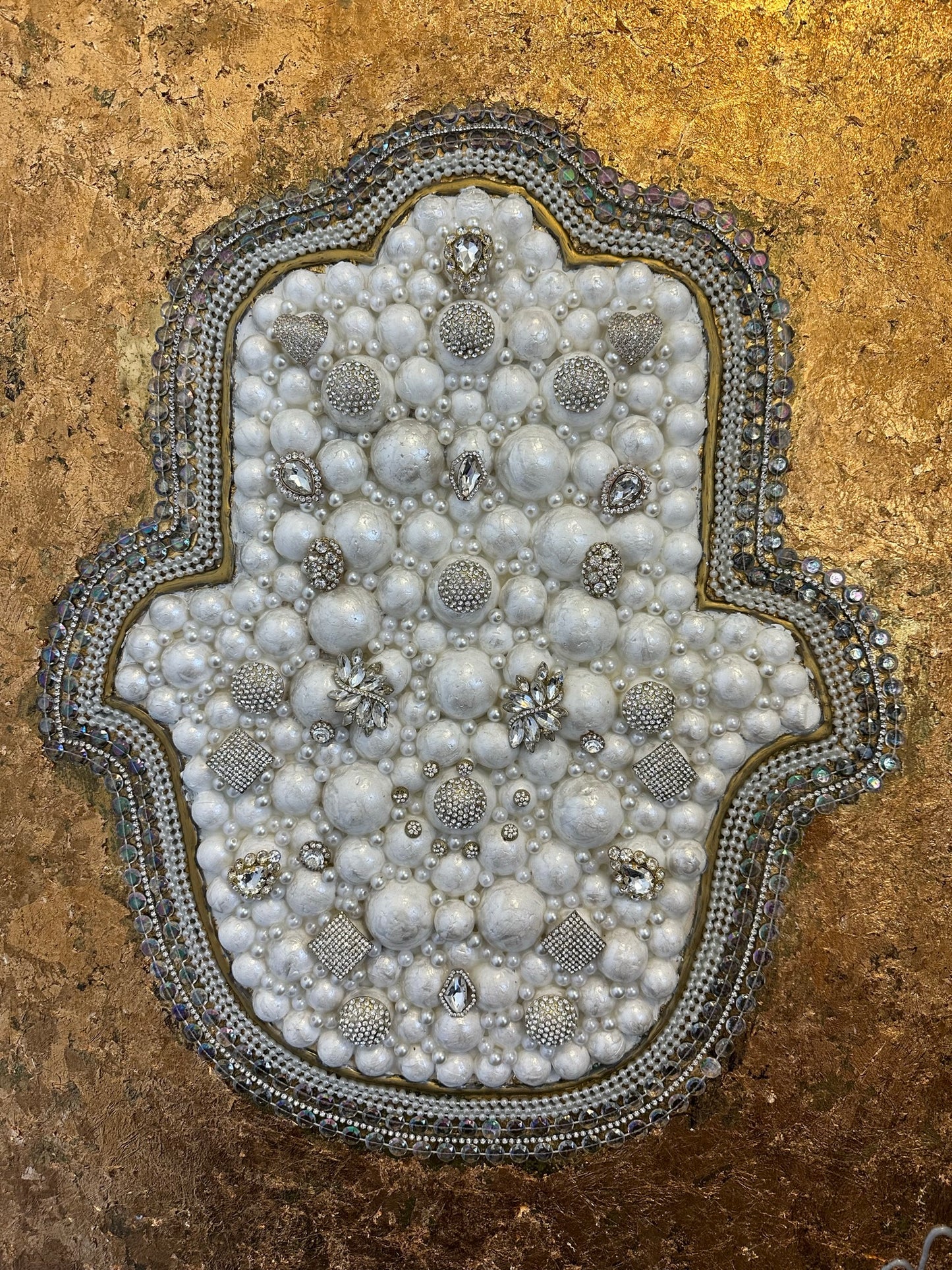 Golden hamsa