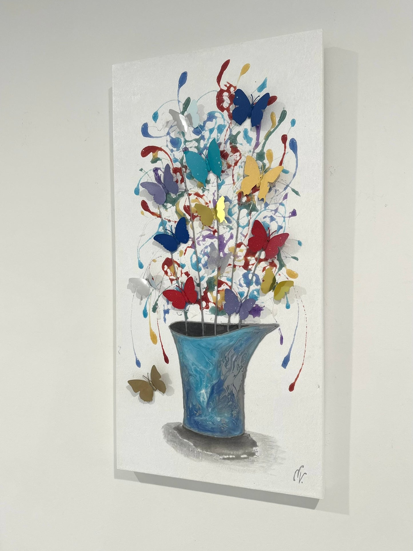 Bouquet of Butterflies 3D resin