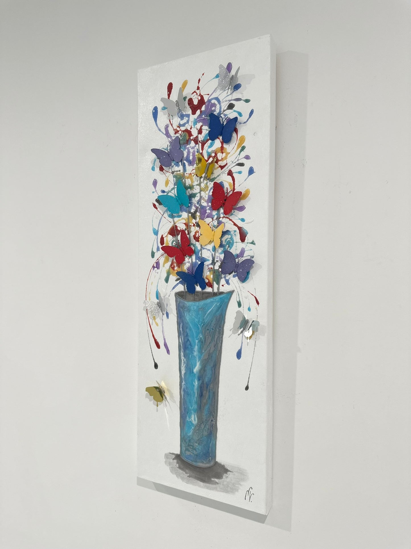 bouquet of butterflies 3D resin art