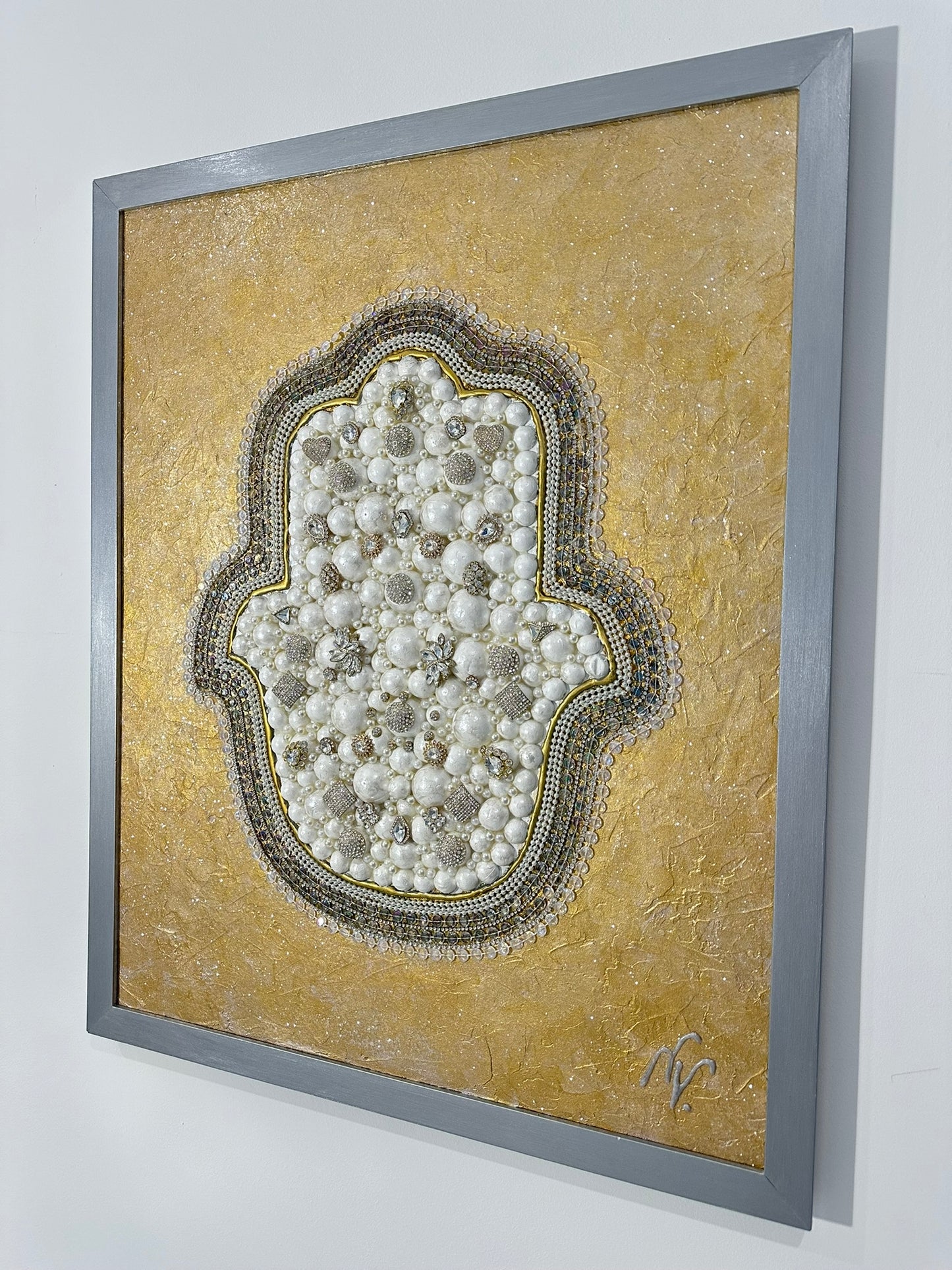 Golden hamsa
