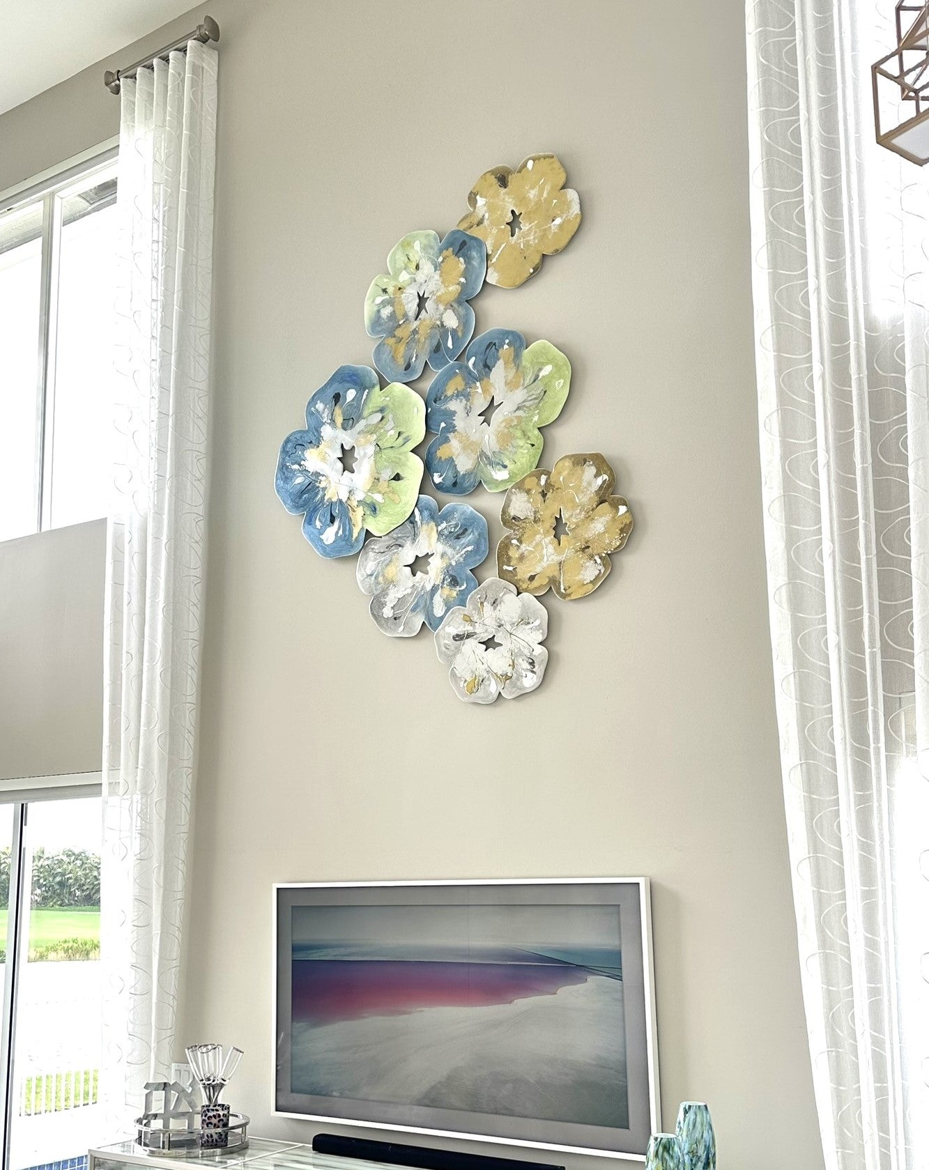 wildflowers 3D resin