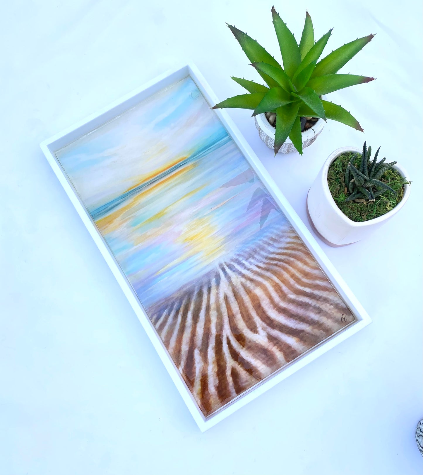 Sunrise beach tray