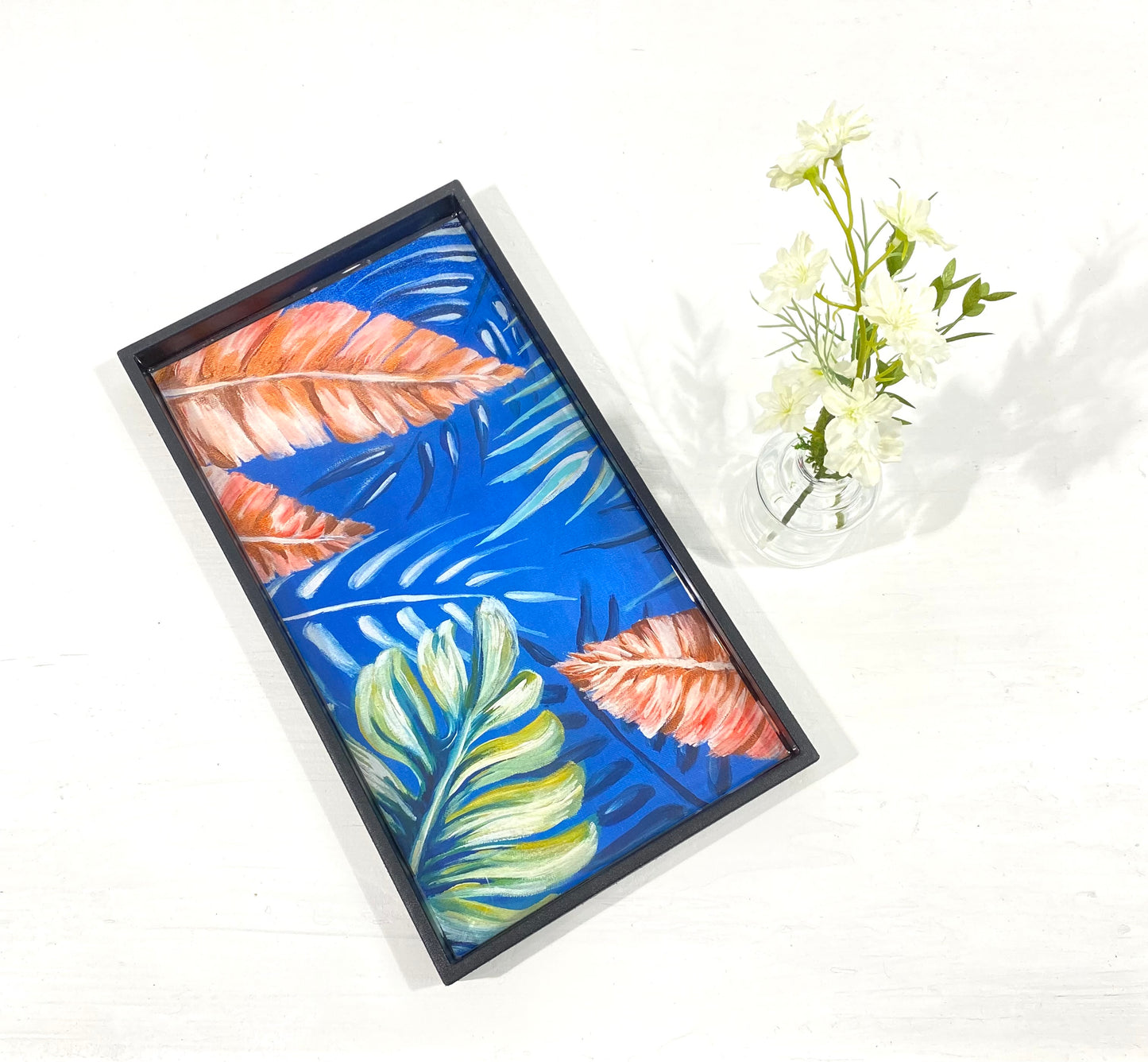 Tropical leaf tray