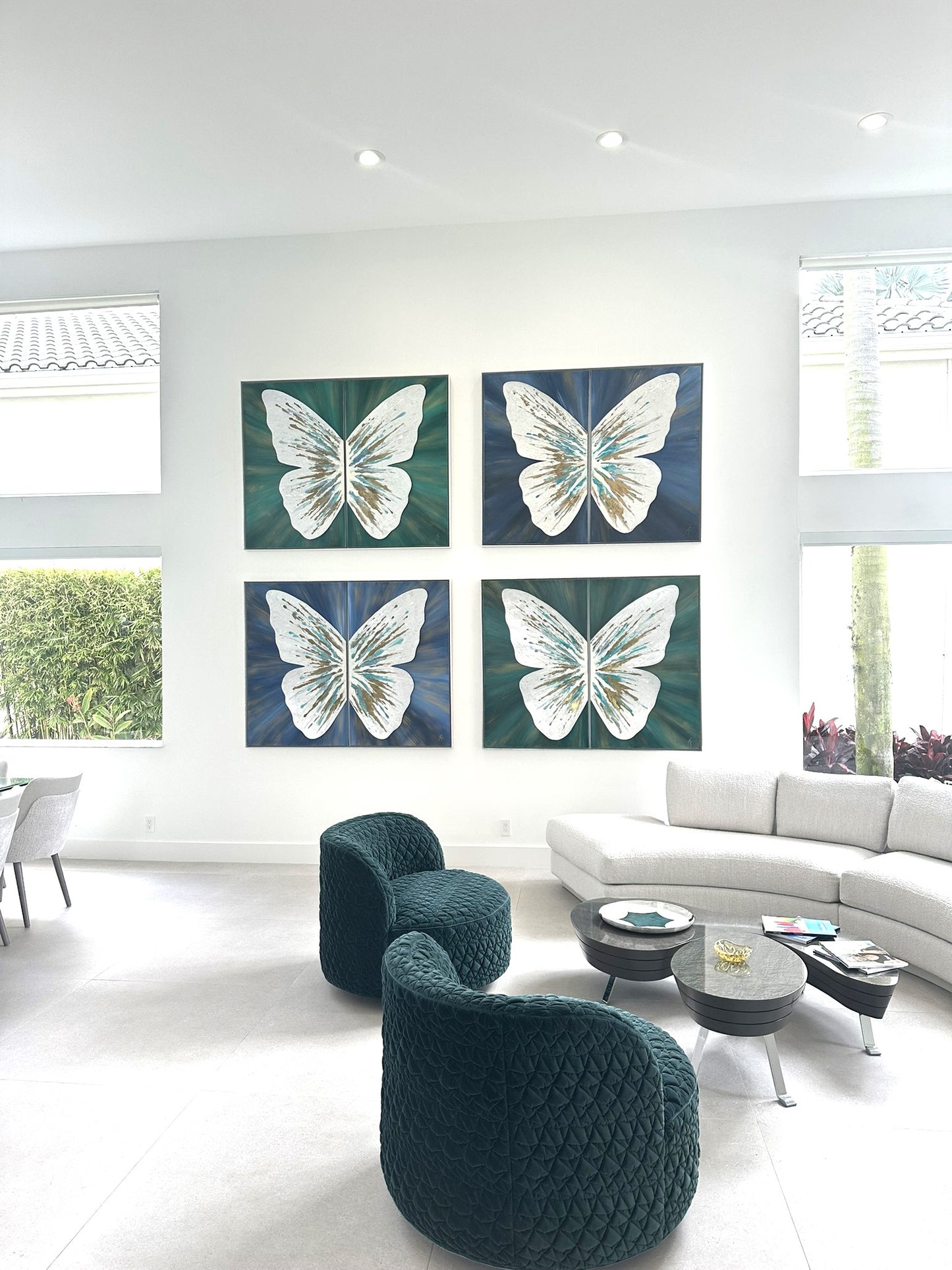 Resin Butterflies 3D