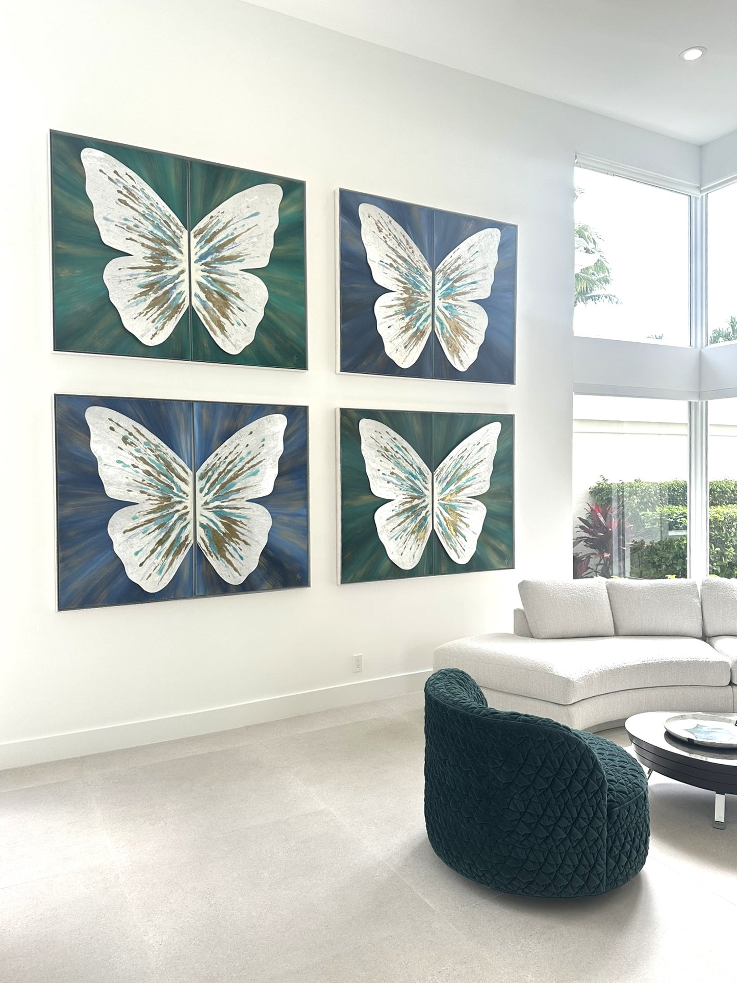 Resin Butterflies 3D