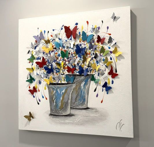 Bouquet of Butterflies 3D