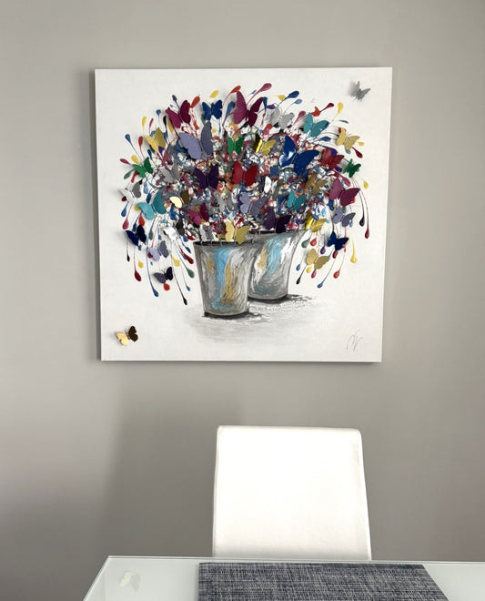 Bouquet of Butterflies 3D