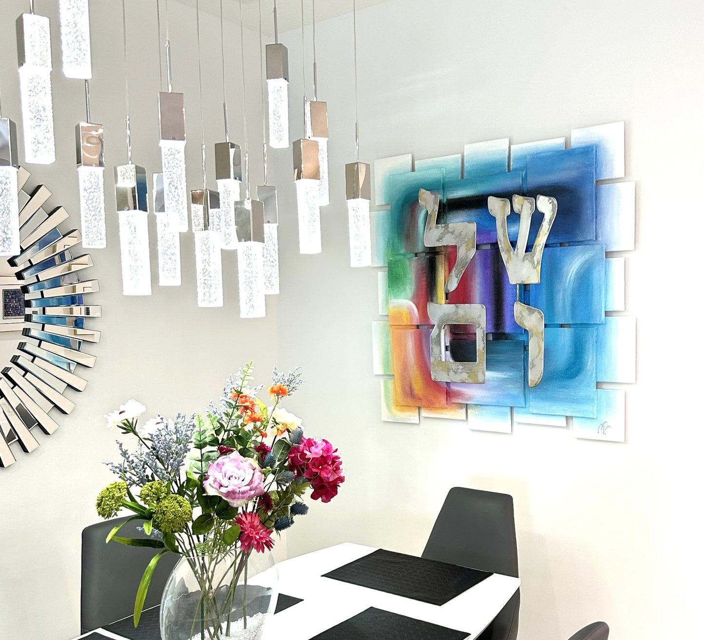 Shalom Peace collage artwork