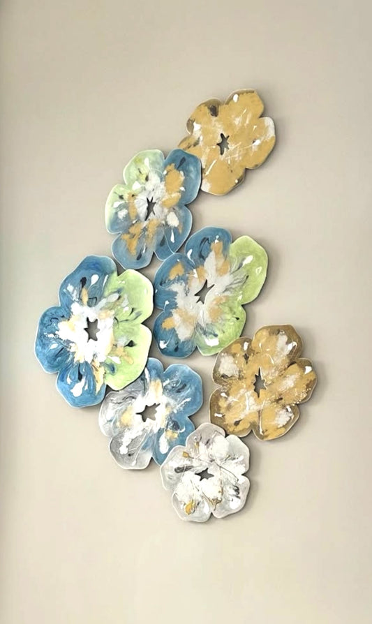 wildflowers 3D resin