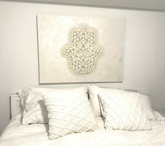 Hamsa 3D jewelry artwork